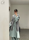 Mutedance 24 Autumn and Winter V-neck cashmere top series MD-MD24FW123-GRAY MD24FW123 MD24FW124